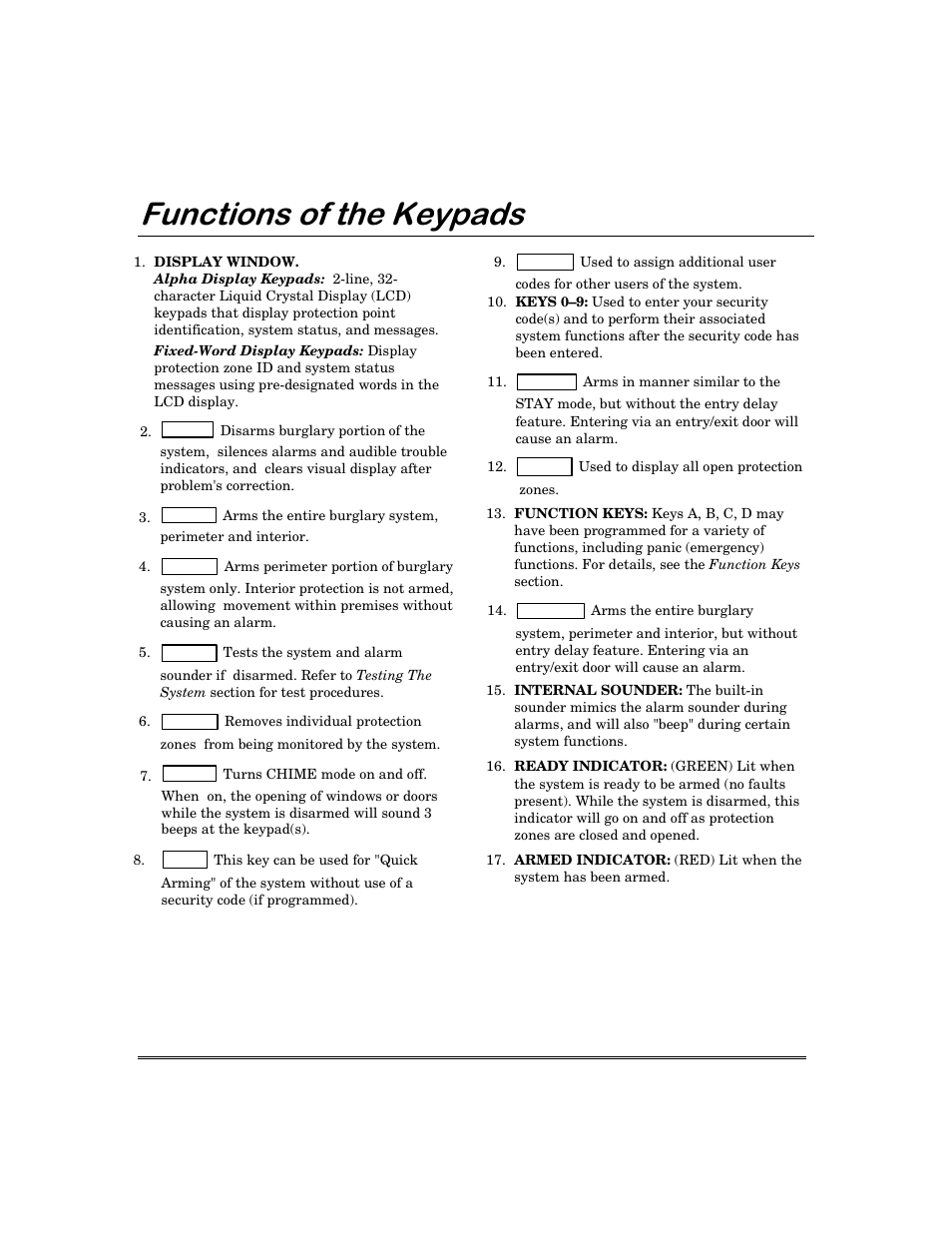 Xqfwlrqvriwkh.h\sdgv | First Alert FA168C User Manual | Page 10 / 56