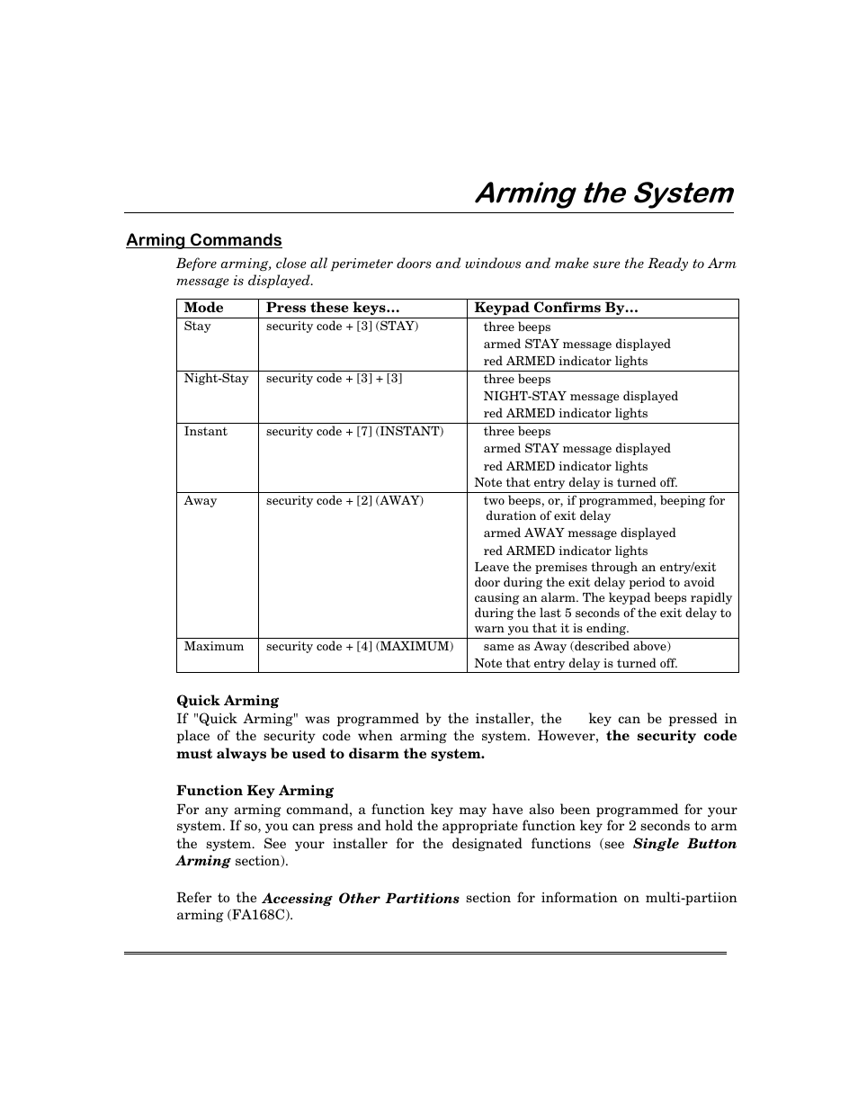 Uplqjwkh6\vwhp | First Alert FA168C User Manual | Page 15 / 56