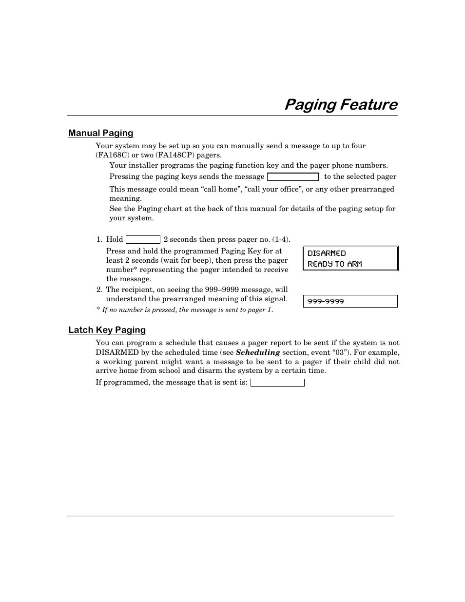 3djlqj)hdwxuh | First Alert FA168C User Manual | Page 27 / 56