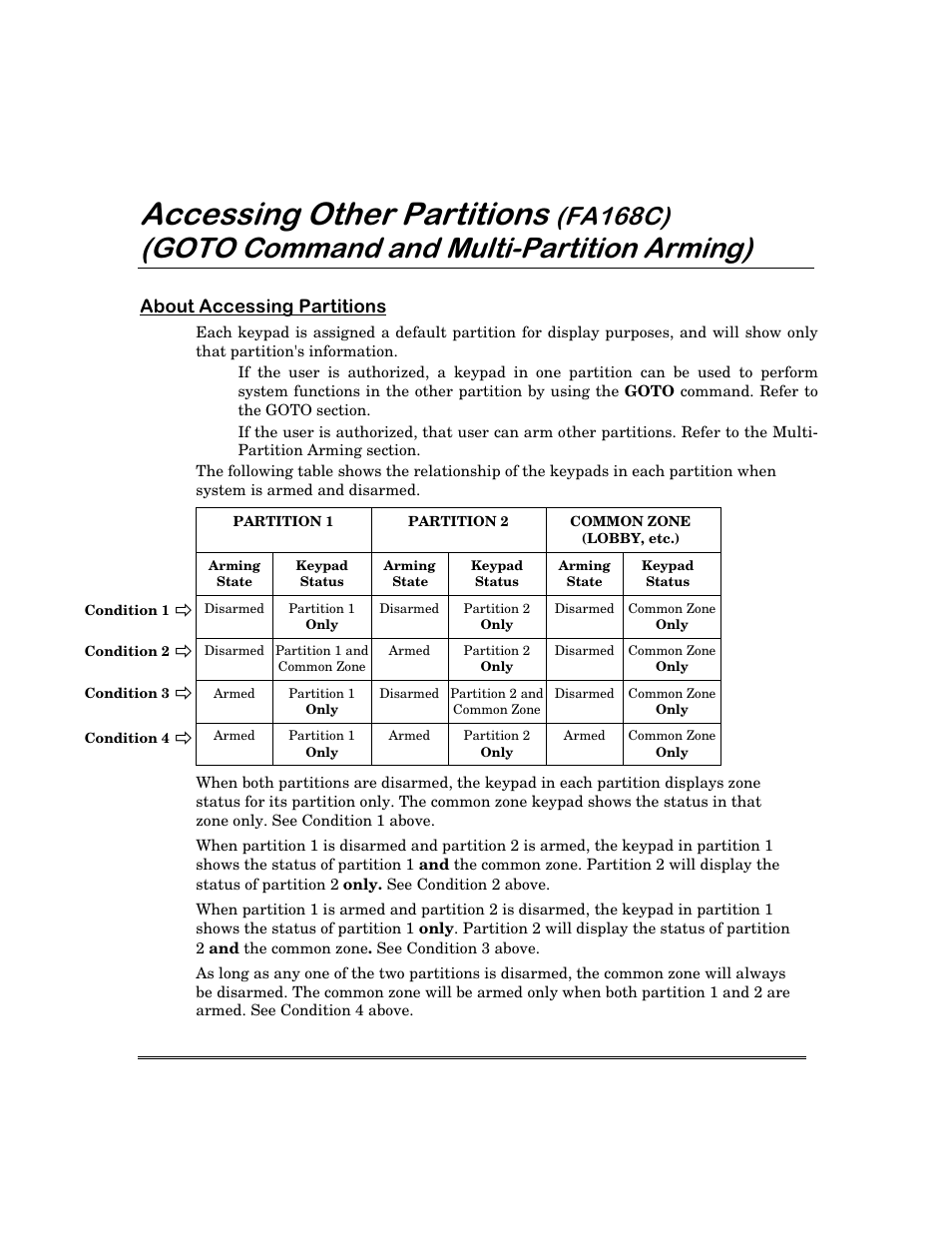 Ffhvvlqj2wkhu3duwlwlrqv, Erxw$ffhvvlqj3duwlwlrqv | First Alert FA168C User Manual | Page 30 / 56