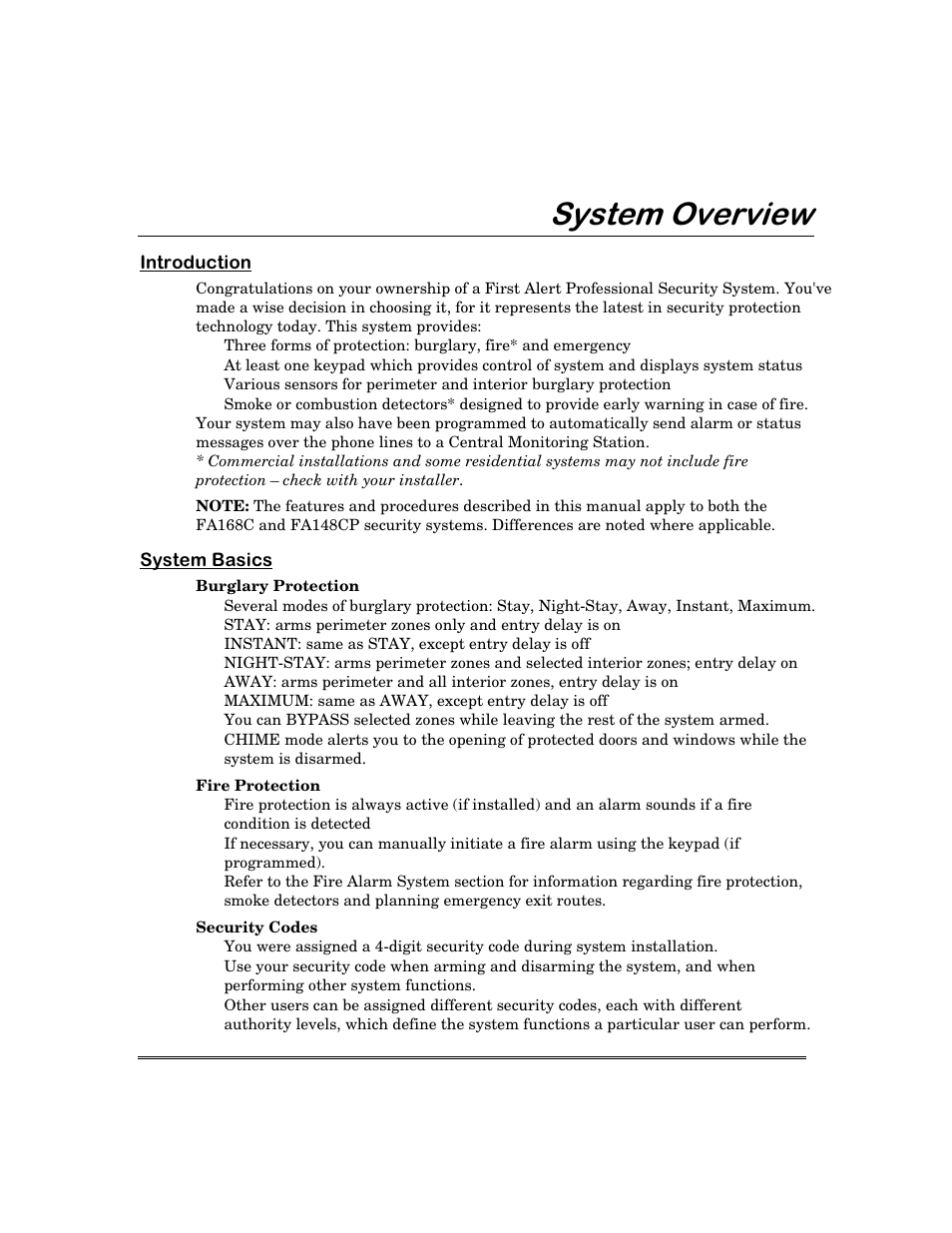 6\vwhp2yhuylhz | First Alert FA168C User Manual | Page 5 / 56