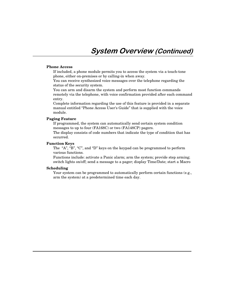 6\vwhp2yhuylhz, Rqwlqxhg | First Alert FA168C User Manual | Page 7 / 56