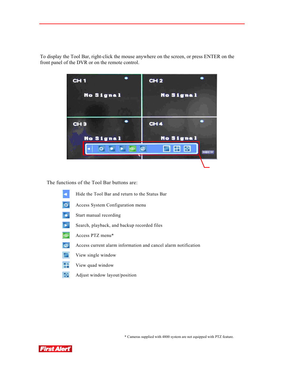 First Alert 4800 User Manual | Page 20 / 107