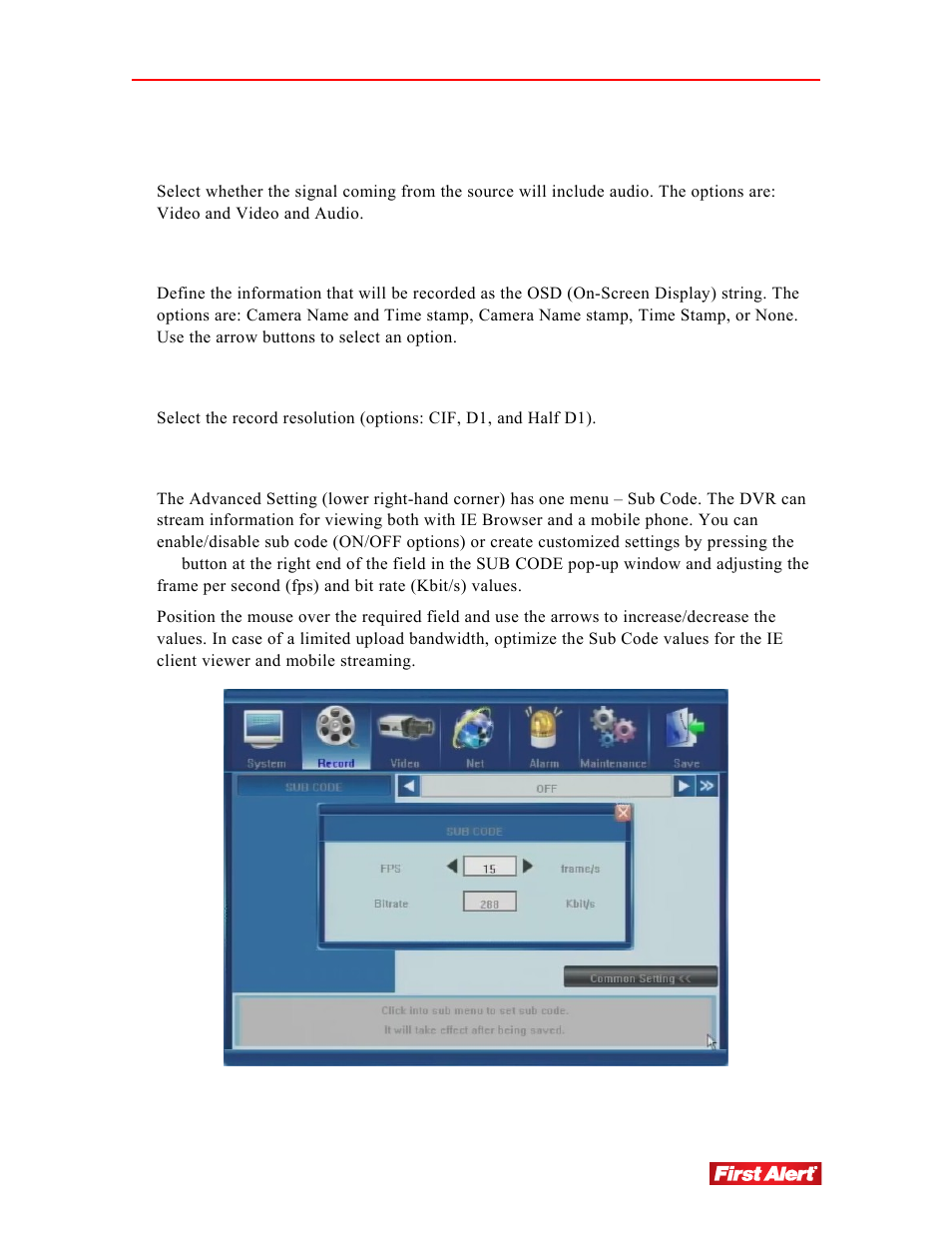 First Alert 4800 User Manual | Page 41 / 107
