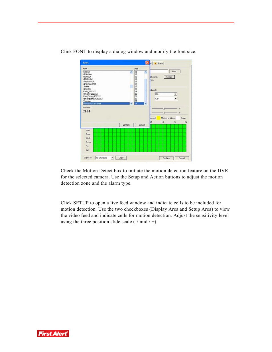 First Alert 4800 User Manual | Page 72 / 107