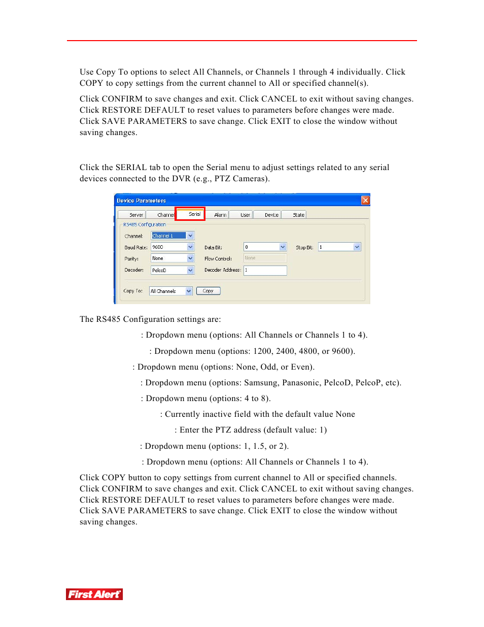 First Alert 4800 User Manual | Page 76 / 107