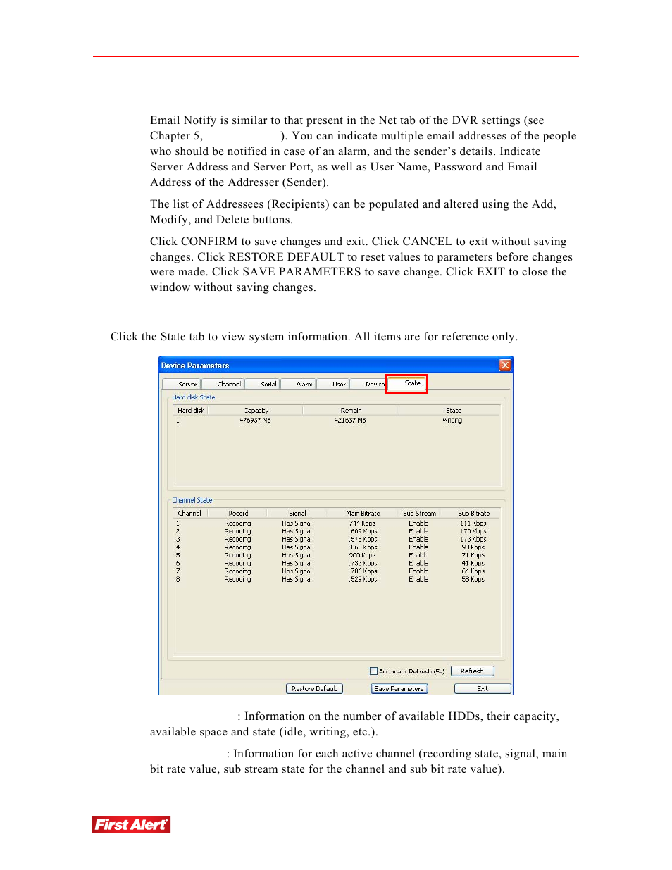 First Alert 4800 User Manual | Page 82 / 107