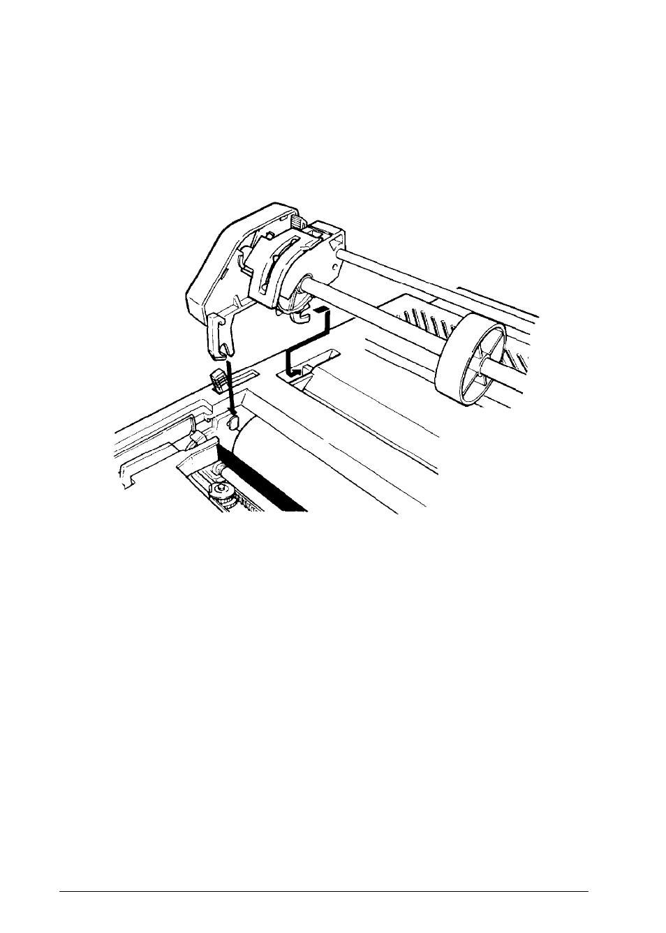 Loading continuous-feed paper | First Alert ACTION T-1000 User Manual | Page 19 / 94