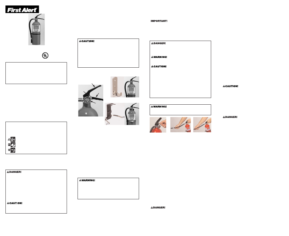 First Alert FE3A10GR User Manual | 1 page