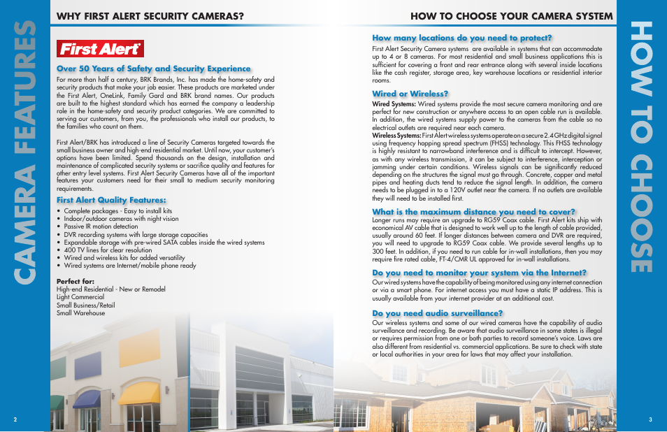 First Alert Security Camera 4800 User Manual | Page 2 / 7