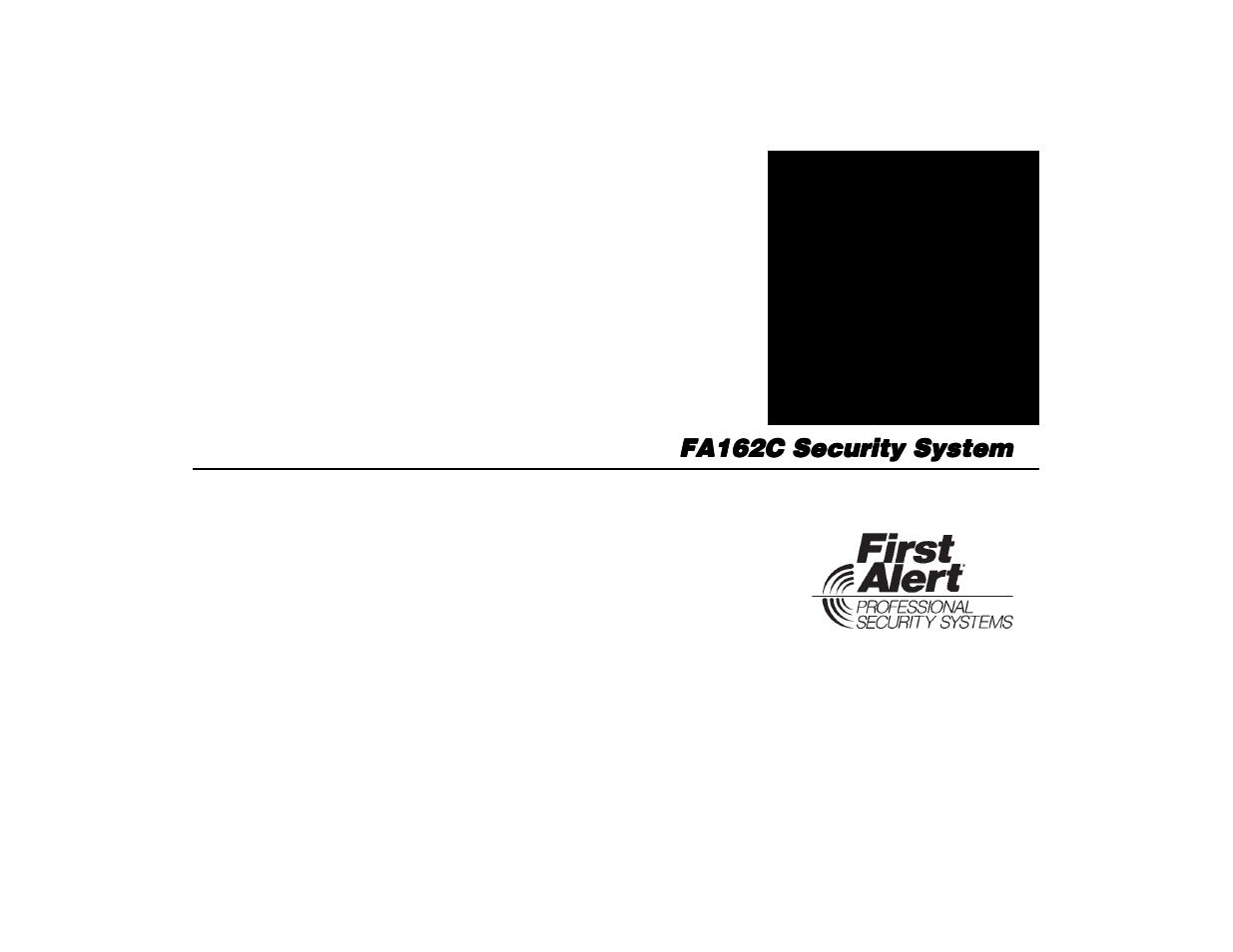 First Alert FA162C User Manual | 52 pages