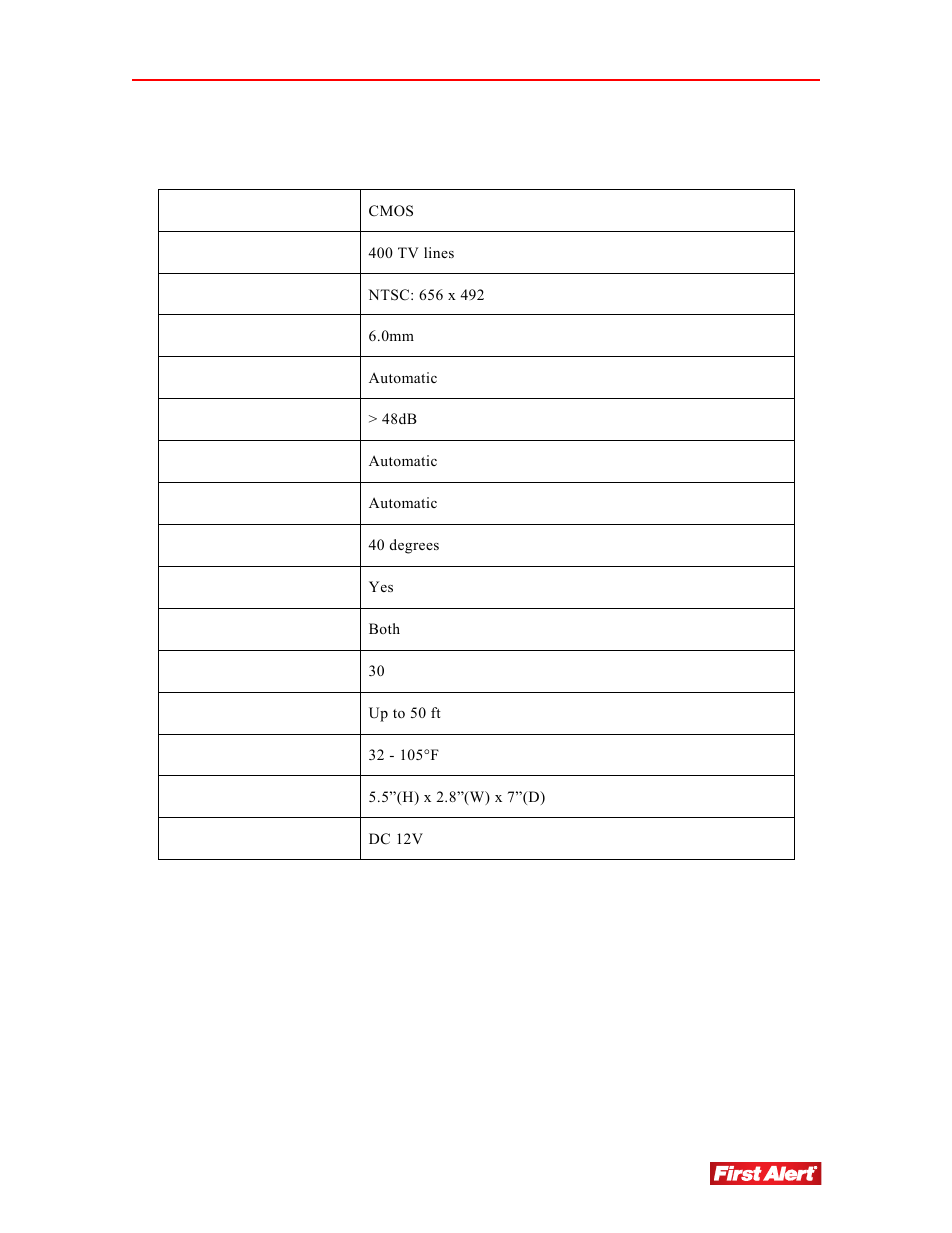 First Alert 8800 User Manual | Page 105 / 107