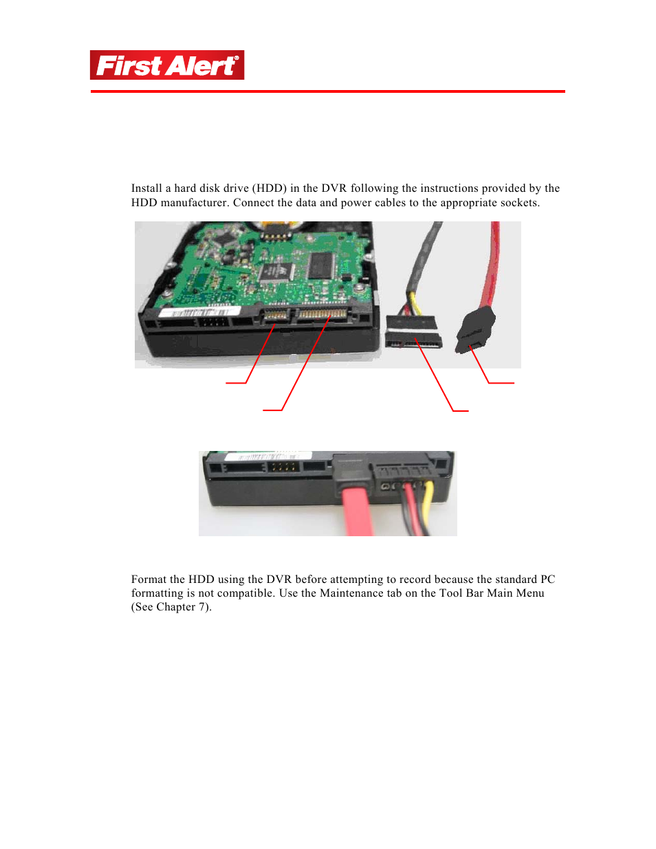 Setting up, Chapter 3 | First Alert 8800 User Manual | Page 13 / 107