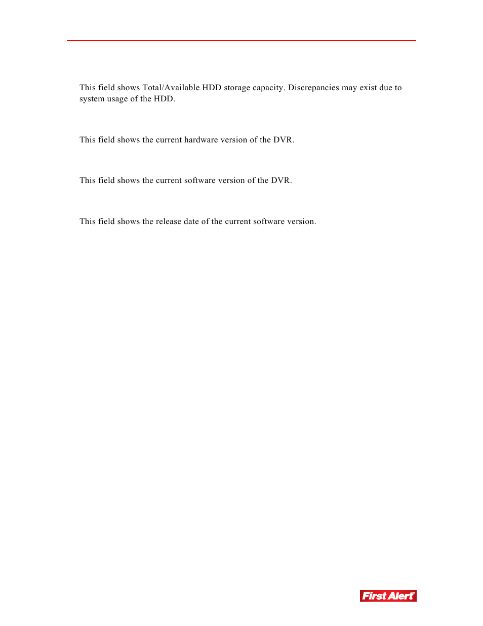 First Alert 8800 User Manual | Page 63 / 107
