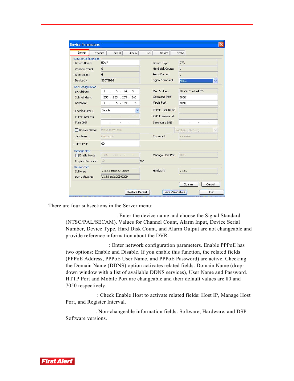 First Alert 8800 User Manual | Page 70 / 107