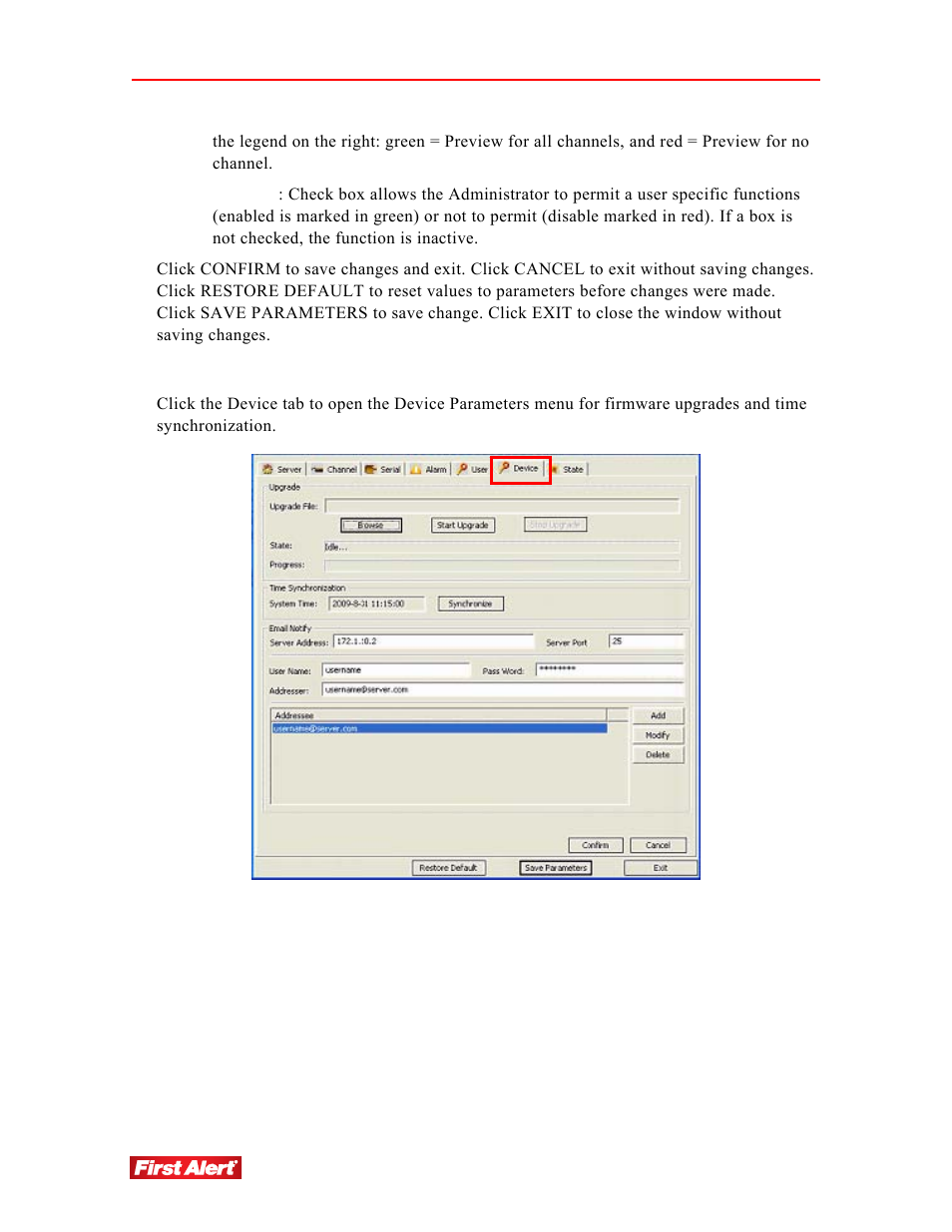 First Alert 8800 User Manual | Page 80 / 107