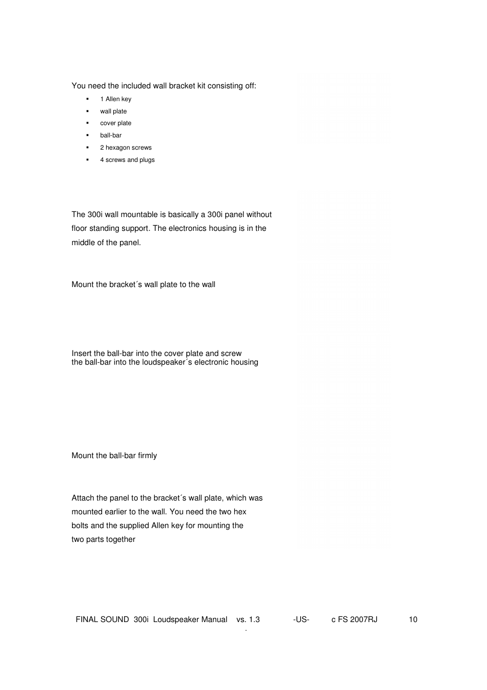 Final Sound Final 300i User Manual | Page 10 / 28