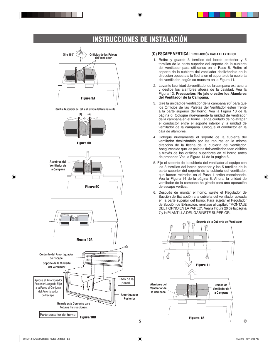 Instrucciones de instalación | Electrolux EI30SM55JS User Manual | Page 13 / 24