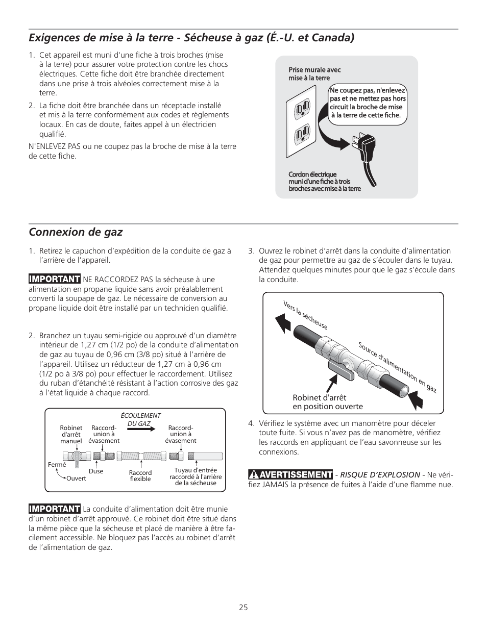 FRIGIDAIRE GLGQ2170KE User Manual | Page 25 / 48