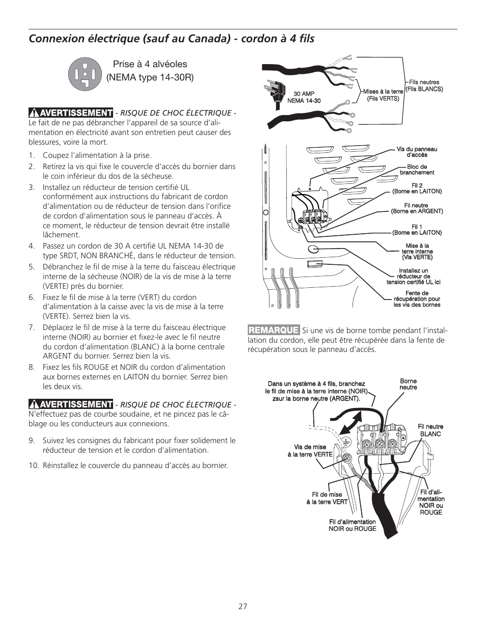 FRIGIDAIRE GLGQ2170KE User Manual | Page 27 / 48