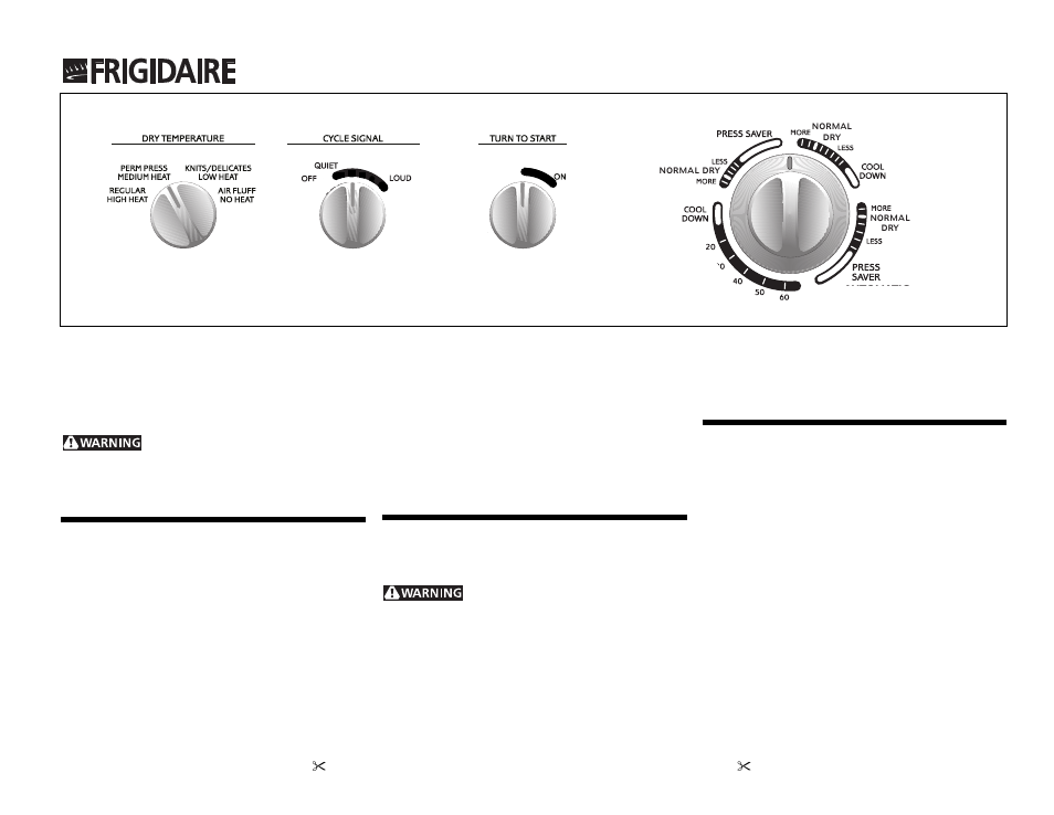 FRIGIDAIRE FSEC/FSGC748GF User Manual | 2 pages