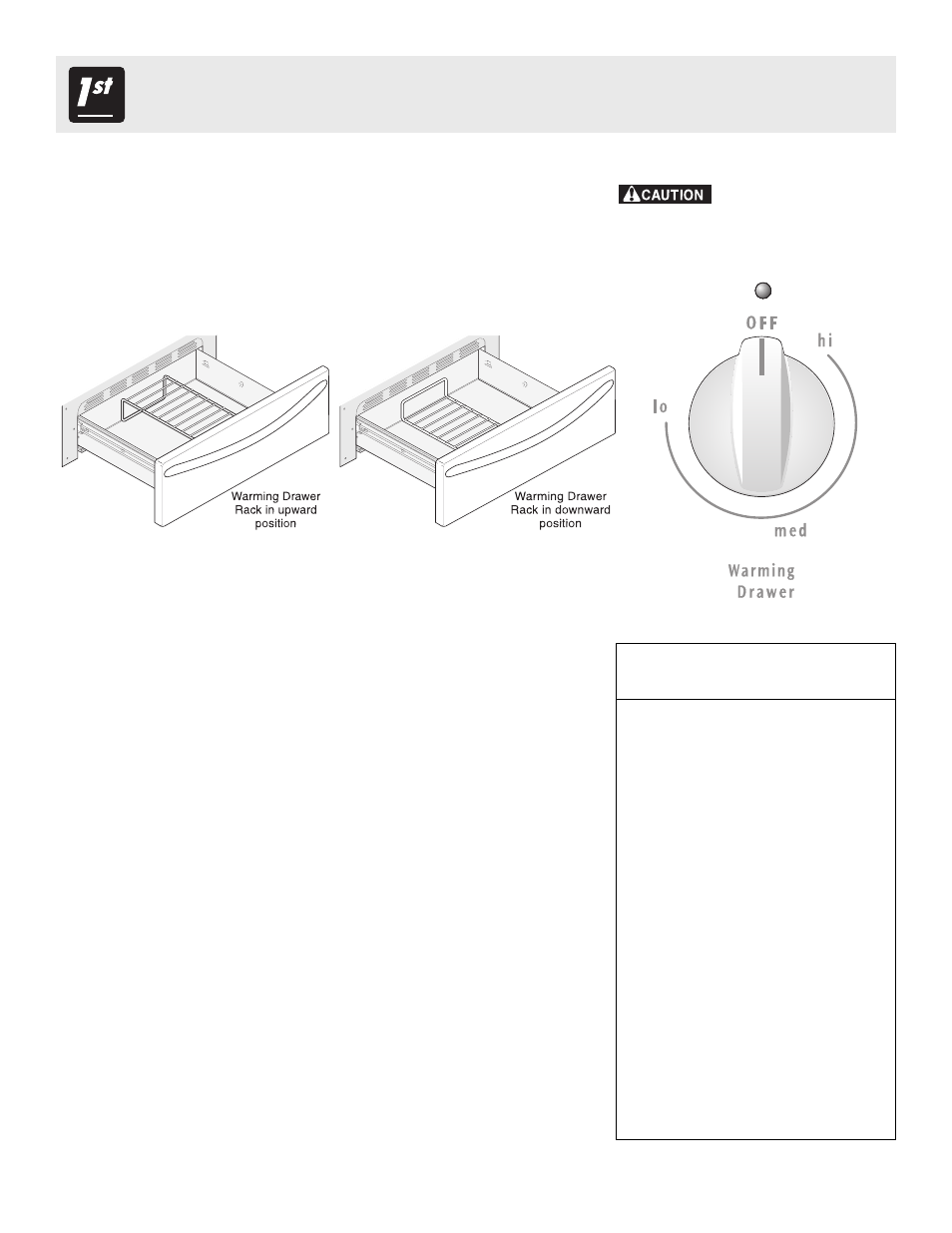 Setting warming drawer controls | FRIGIDAIRE ES400 User Manual | Page 14 / 40