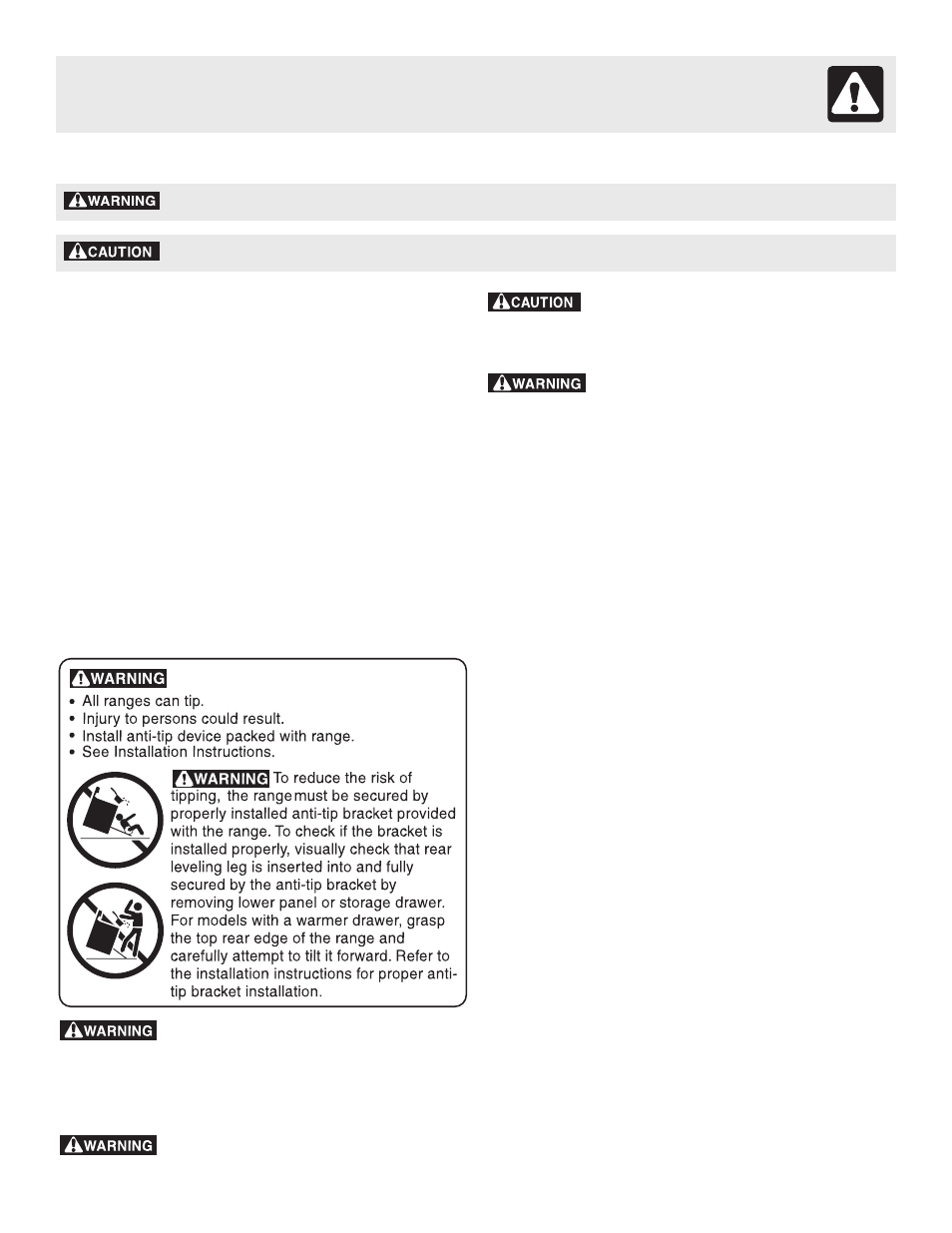 Important safety instructions | FRIGIDAIRE ES400 User Manual | Page 3 / 40