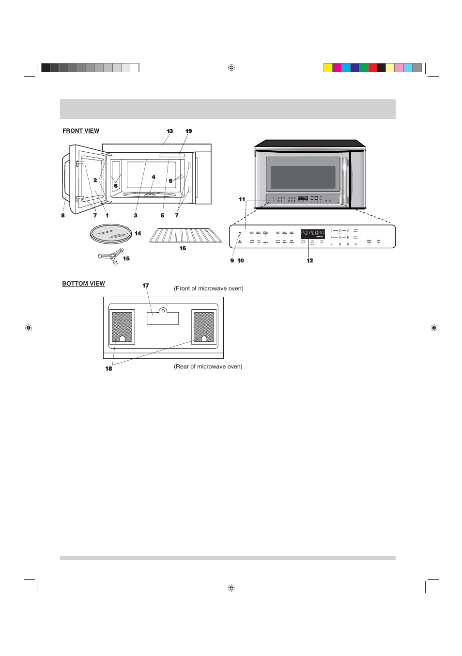 Part names | FRIGIDAIRE 316495054 User Manual | Page 8 / 29