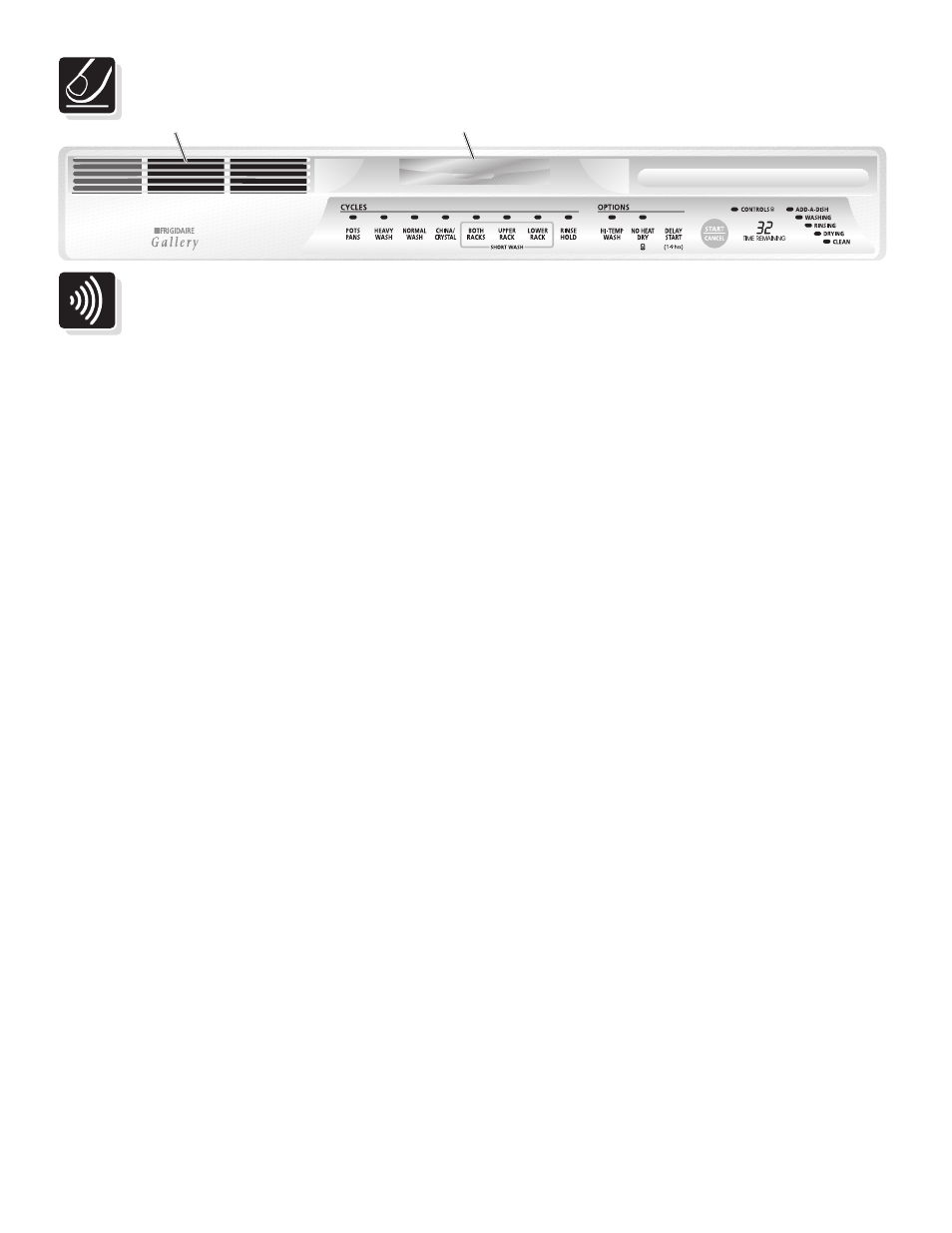 Operating instructions, Getting started, Wash cycle selections | Please read normal operating sounds on page 4 | FRIGIDAIRE 900 User Manual | Page 6 / 22