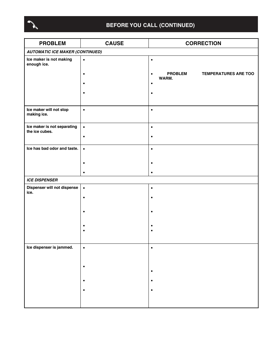 FRIGIDAIRE Refrigerator Espaol 27 User Manual | Page 25 / 26