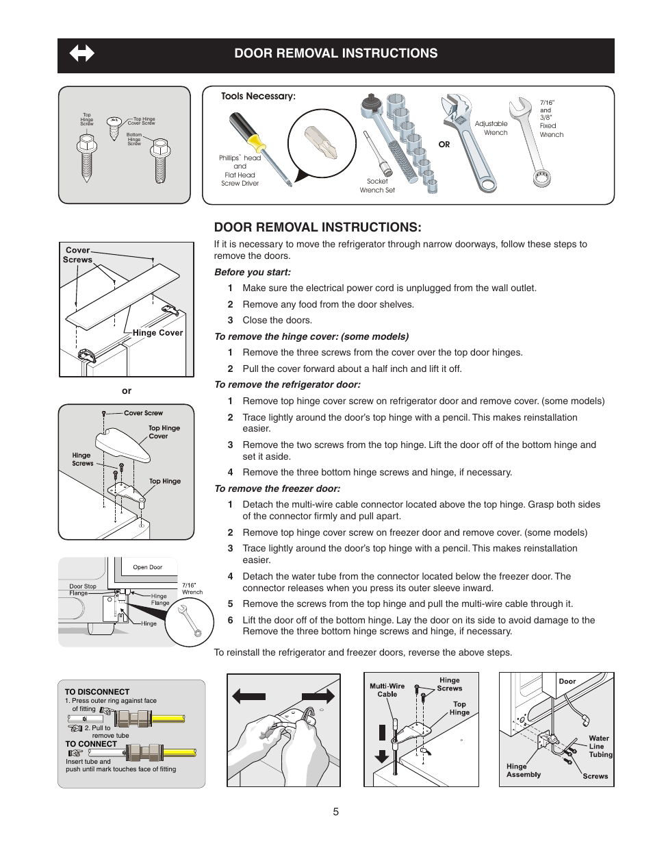 FRIGIDAIRE 241856001 User Manual | Page 5 / 19