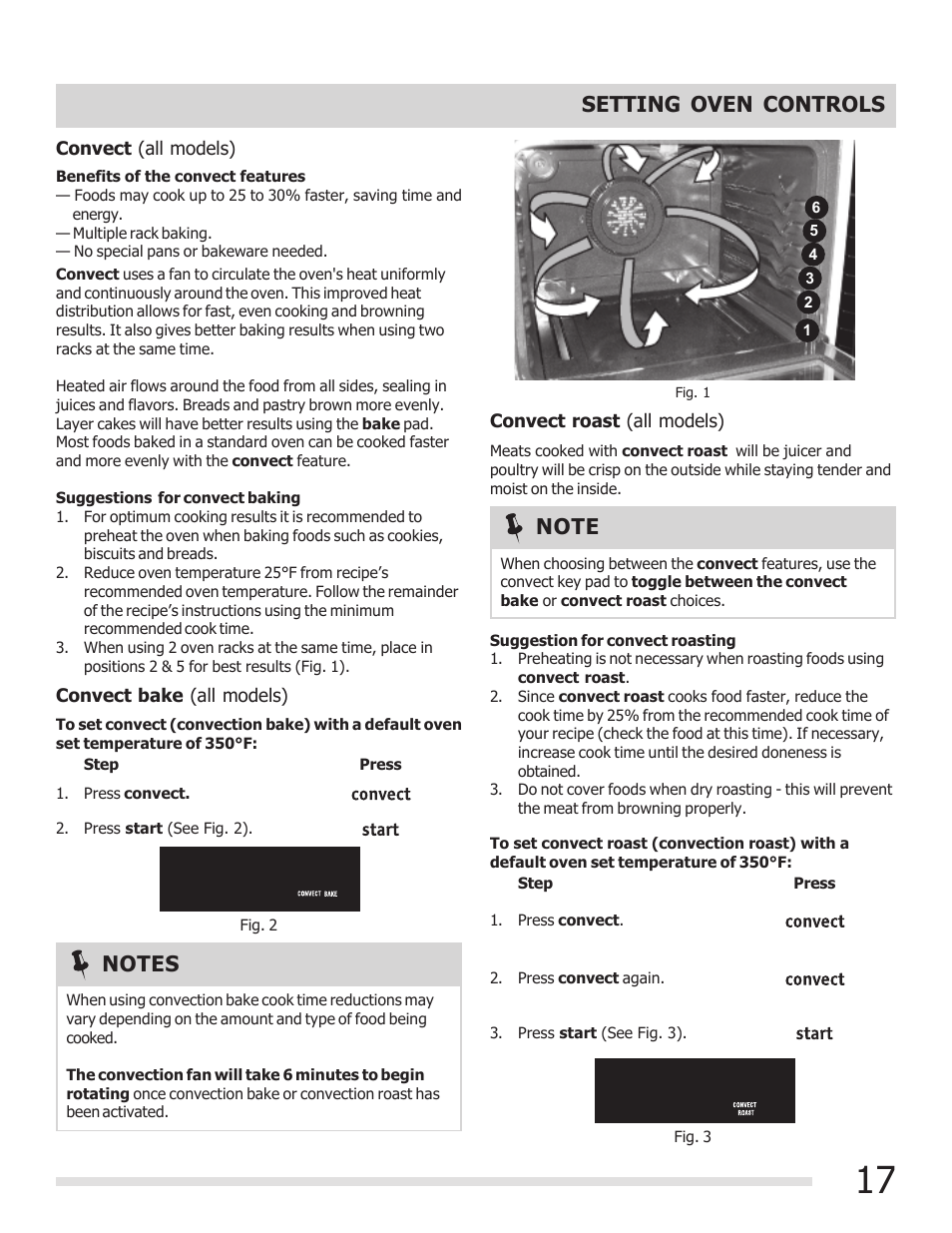 Setting oven controls | FRIGIDAIRE 316901301 User Manual | Page 17 / 36