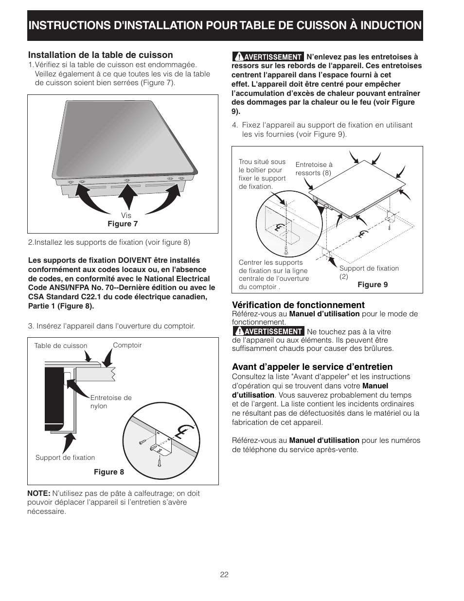 FRIGIDAIRE 318205412 User Manual | Page 22 / 24