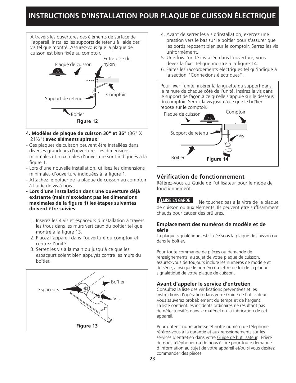 FRIGIDAIRE 318205403 User Manual | Page 23 / 24