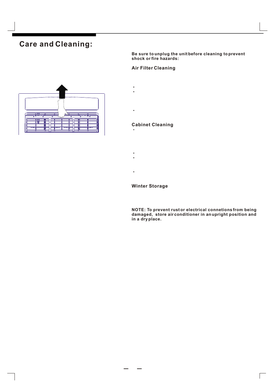 Т³гж 10, Care and cleaning | FRIGIDAIRE 819042059-01 User Manual | Page 10 / 11