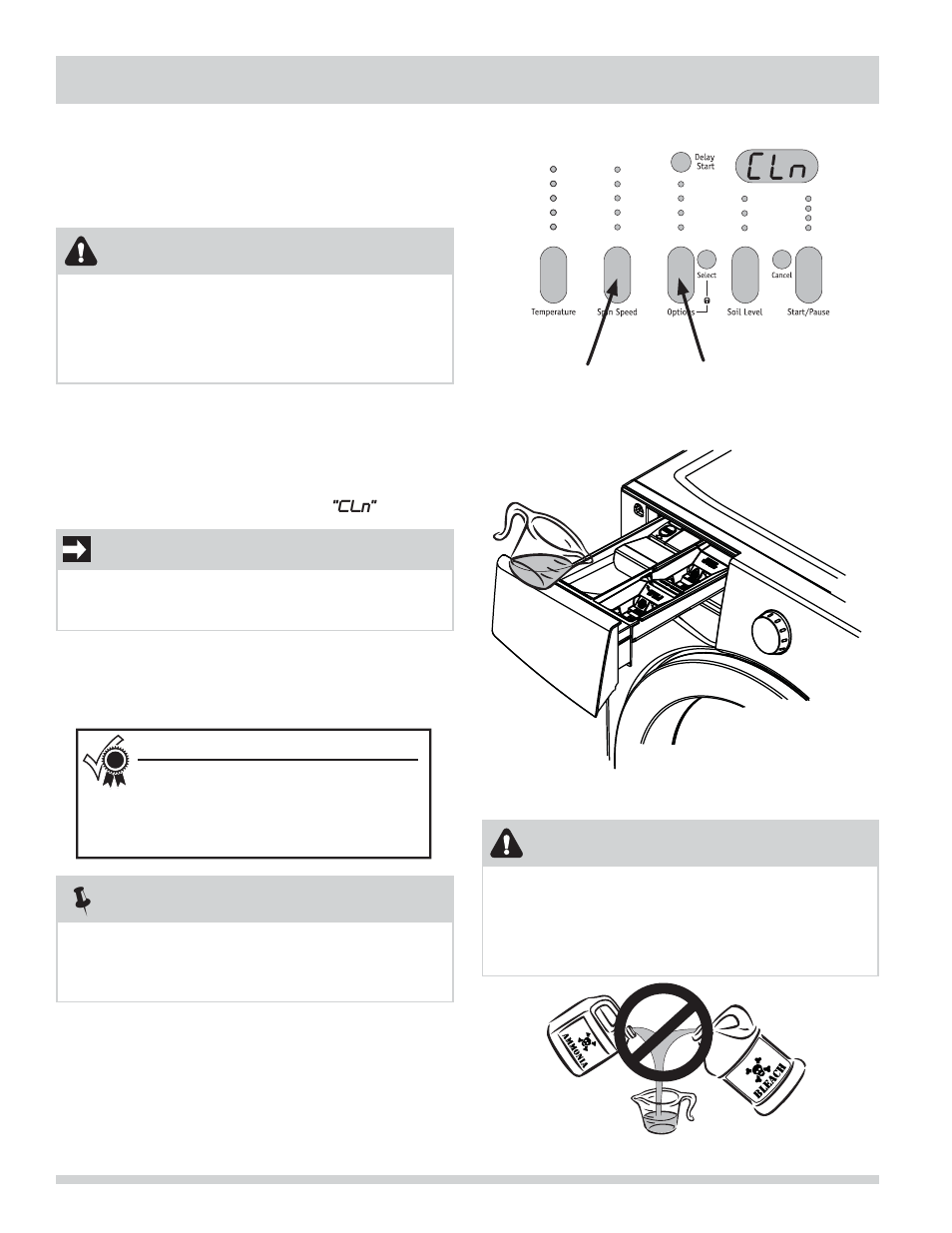 Care and cleaning, Warning, Important | Caution | FRIGIDAIRE 137168300B User Manual | Page 18 / 28