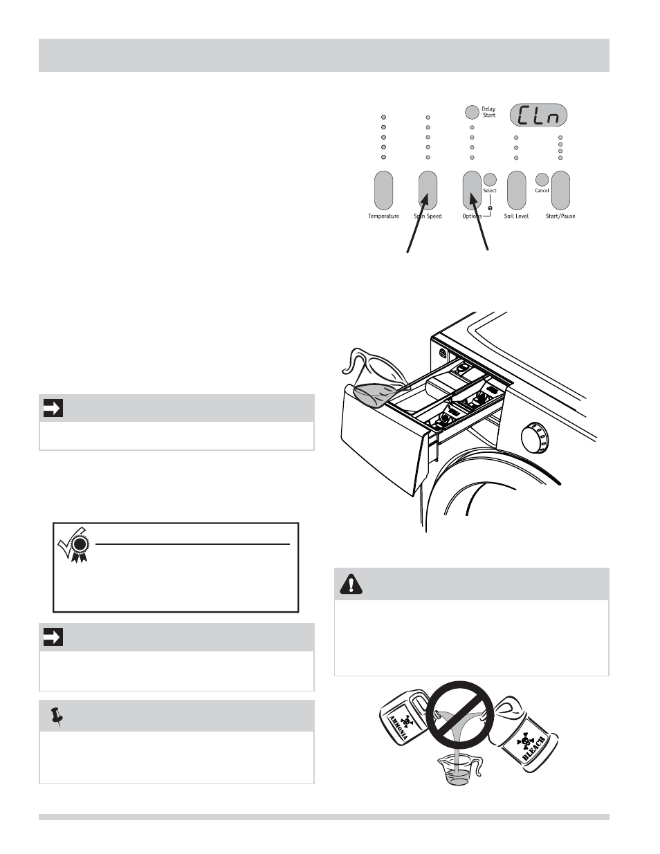 Care and cleaning, Important, Warning | FRIGIDAIRE 137168300B User Manual | Page 20 / 28