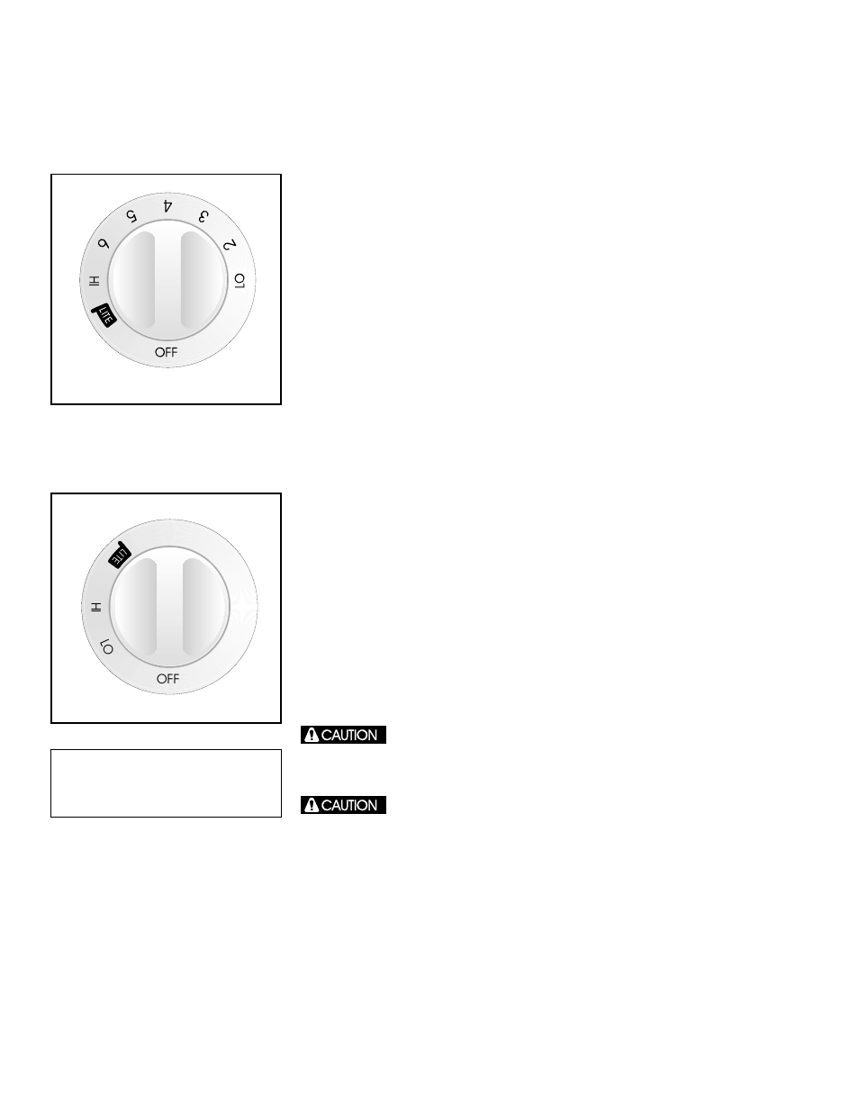 Proper burner adjustments, Setting surface controls | FRIGIDAIRE 318068140 User Manual | Page 6 / 12