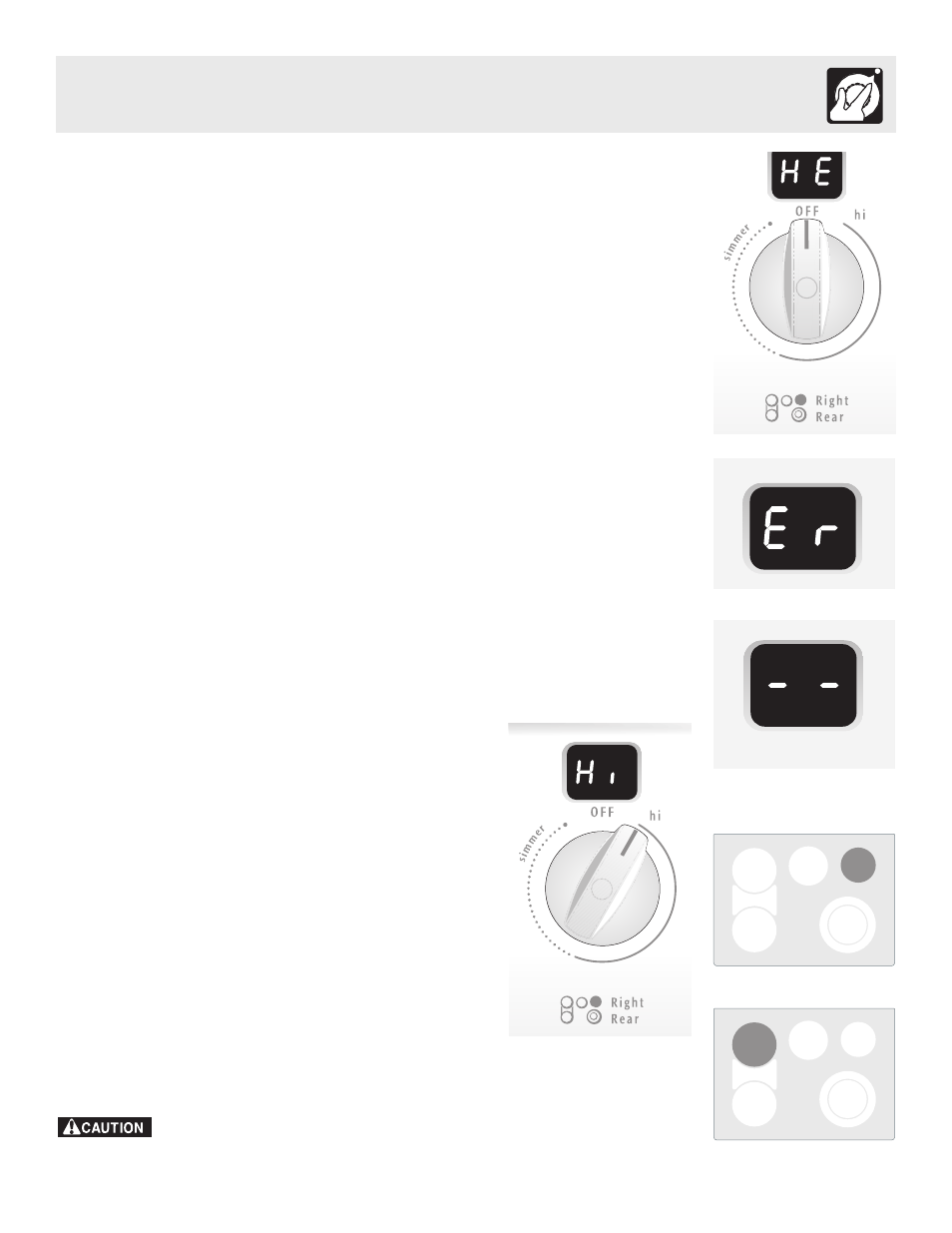 Setting surface controls | FRIGIDAIRE ES40 User Manual | Page 9 / 40