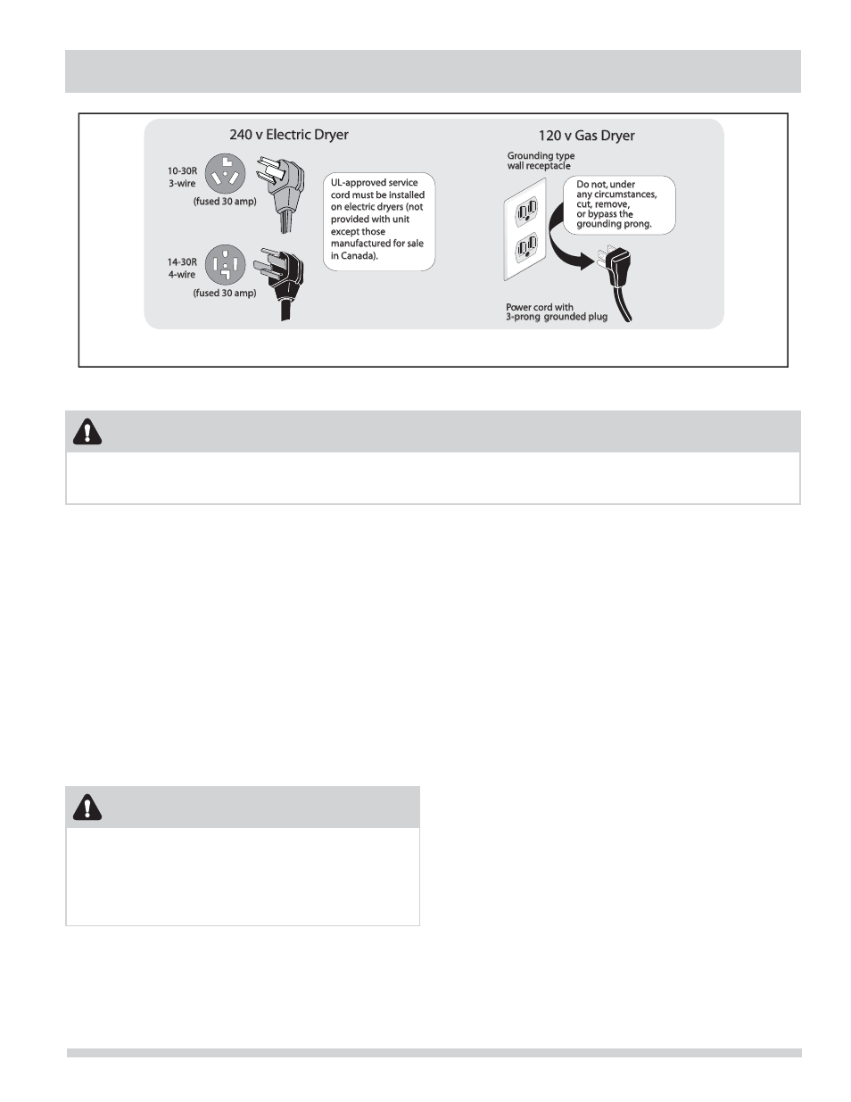 Important safety instructions, Warning | FRIGIDAIRE 137135000B User Manual | Page 3 / 18