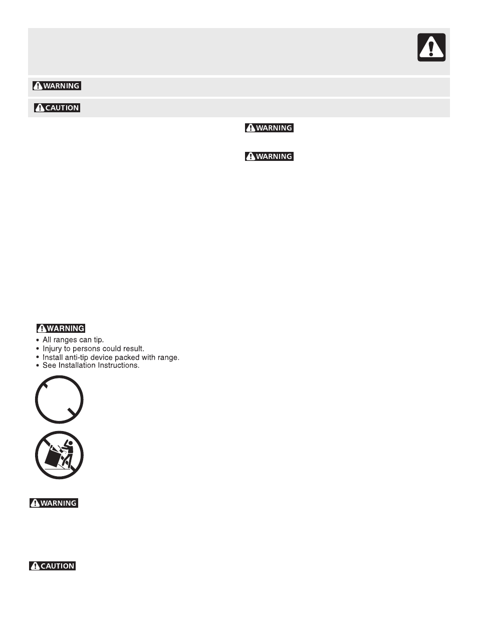 Important safety instructions | FRIGIDAIRE 316417006 User Manual | Page 3 / 40