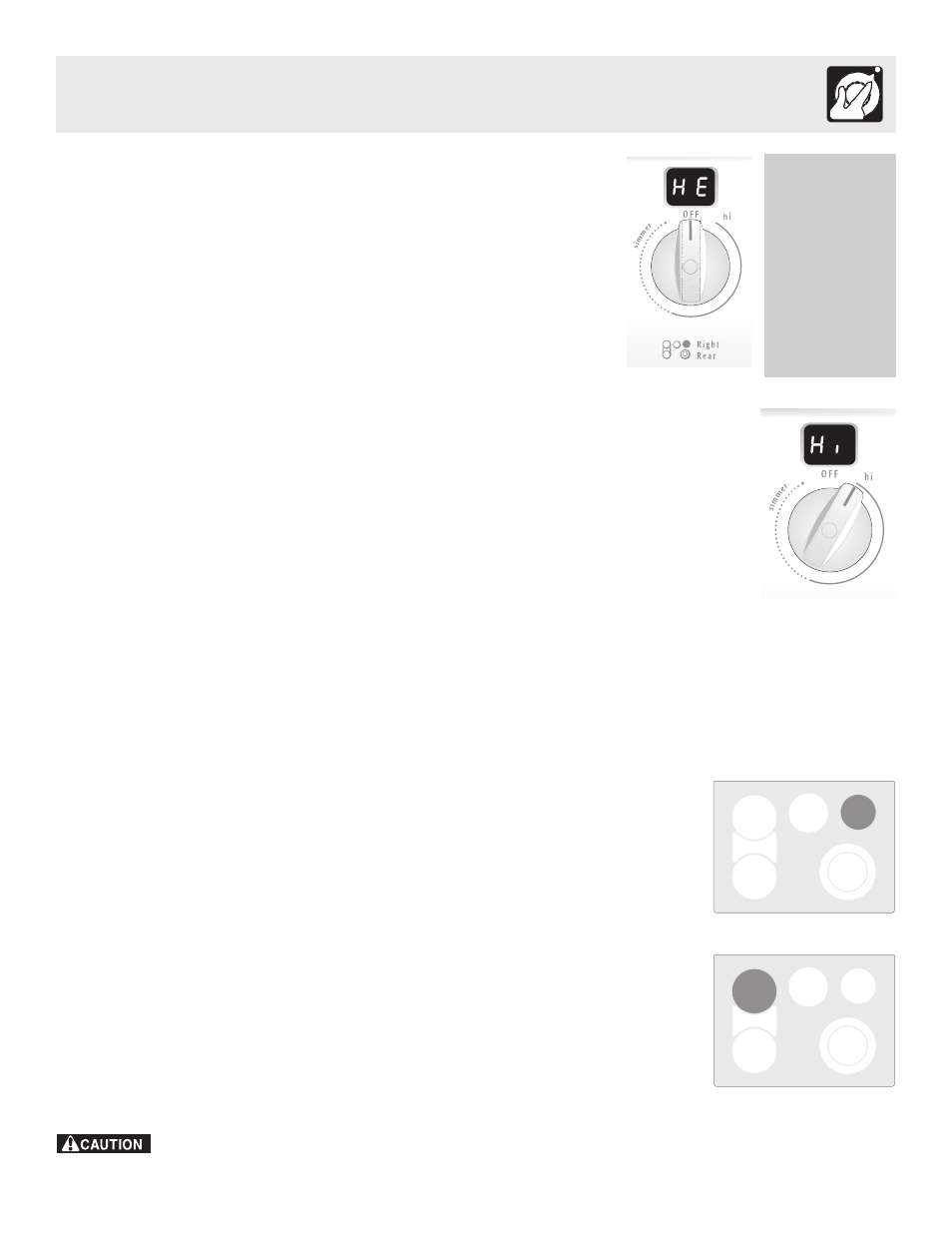 Setting surface controls | FRIGIDAIRE 316417006 User Manual | Page 9 / 40