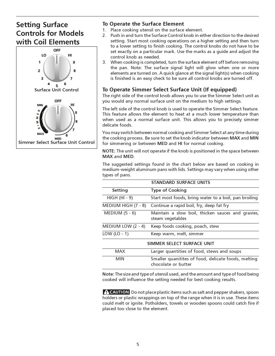 FRIGIDAIRE 316135928 User Manual | Page 5 / 16