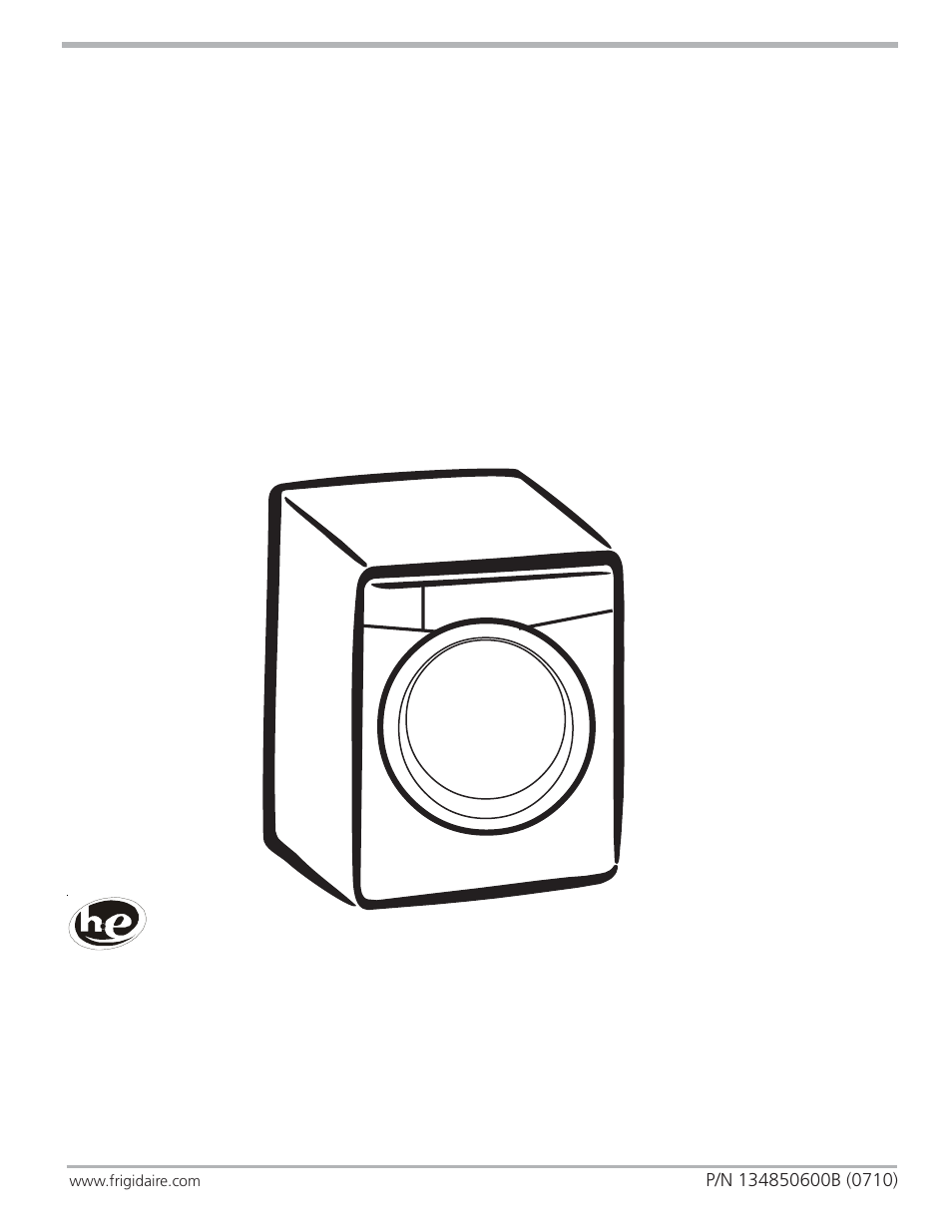 FRIGIDAIRE 134850600B User Manual | 11 pages