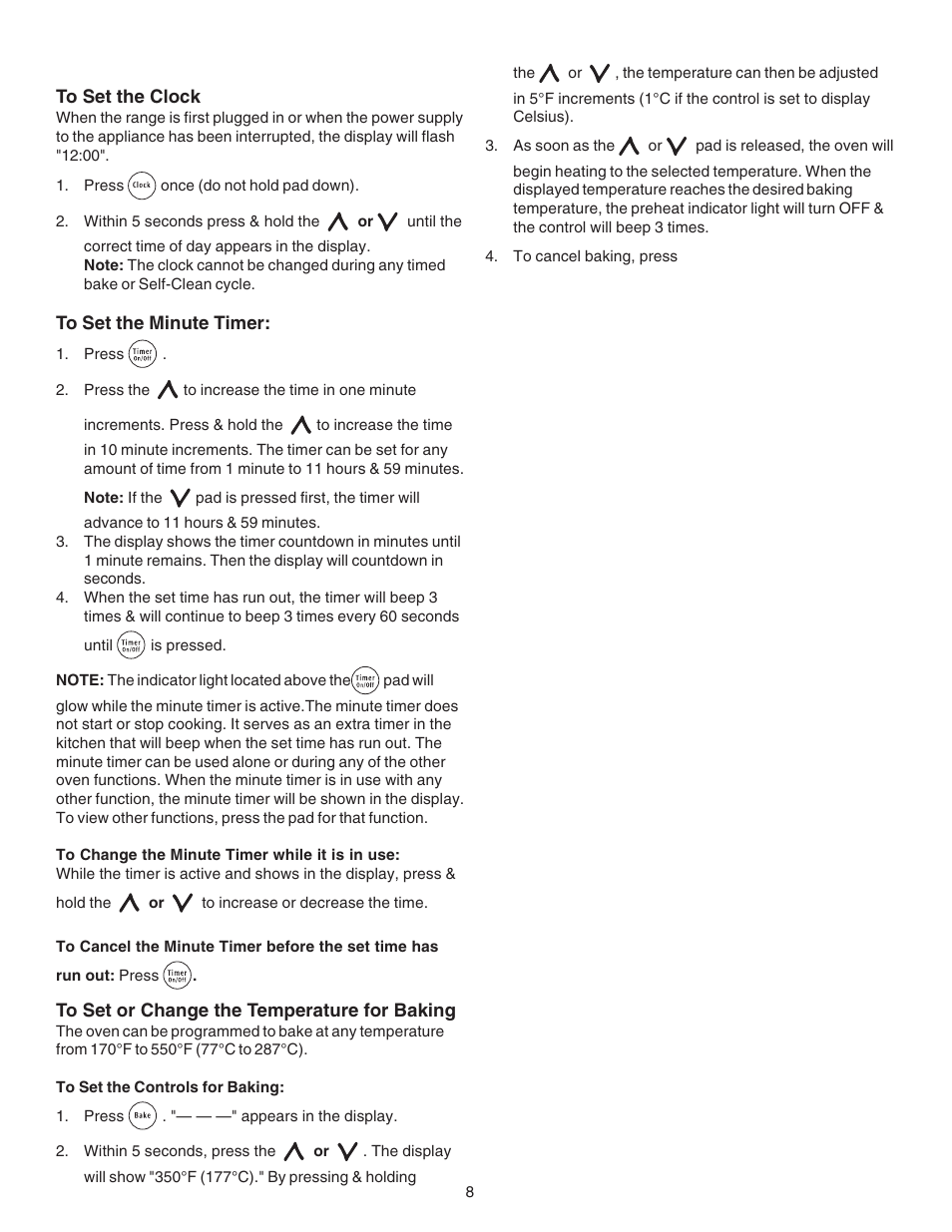 FRIGIDAIRE 316417121 User Manual | Page 8 / 16