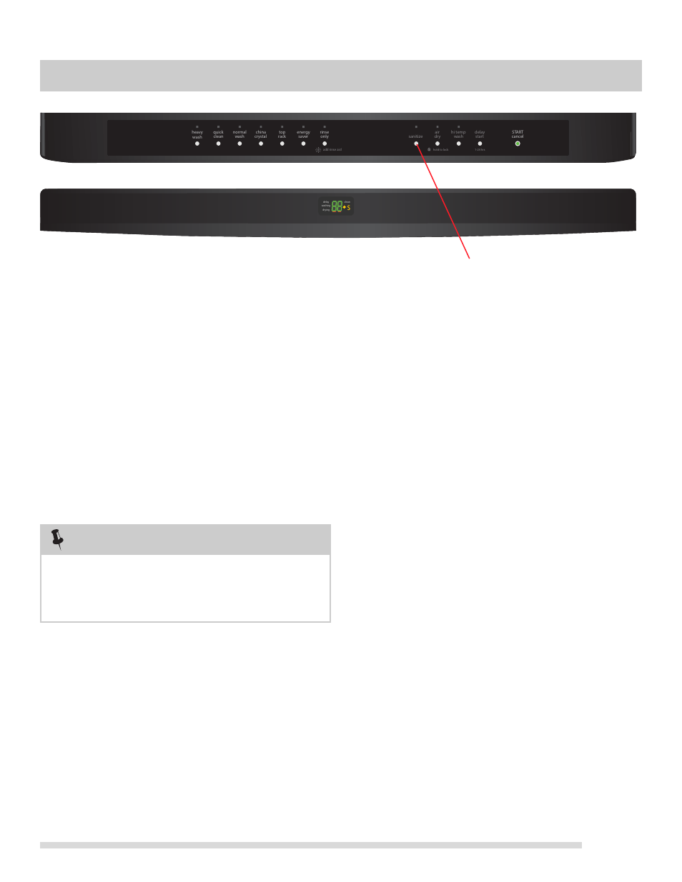 Options selections, Wash cycle selections, Operating instructions | Wash pressure, Getting started hi-temp wash | FRIGIDAIRE 154768701 User Manual | Page 5 / 20