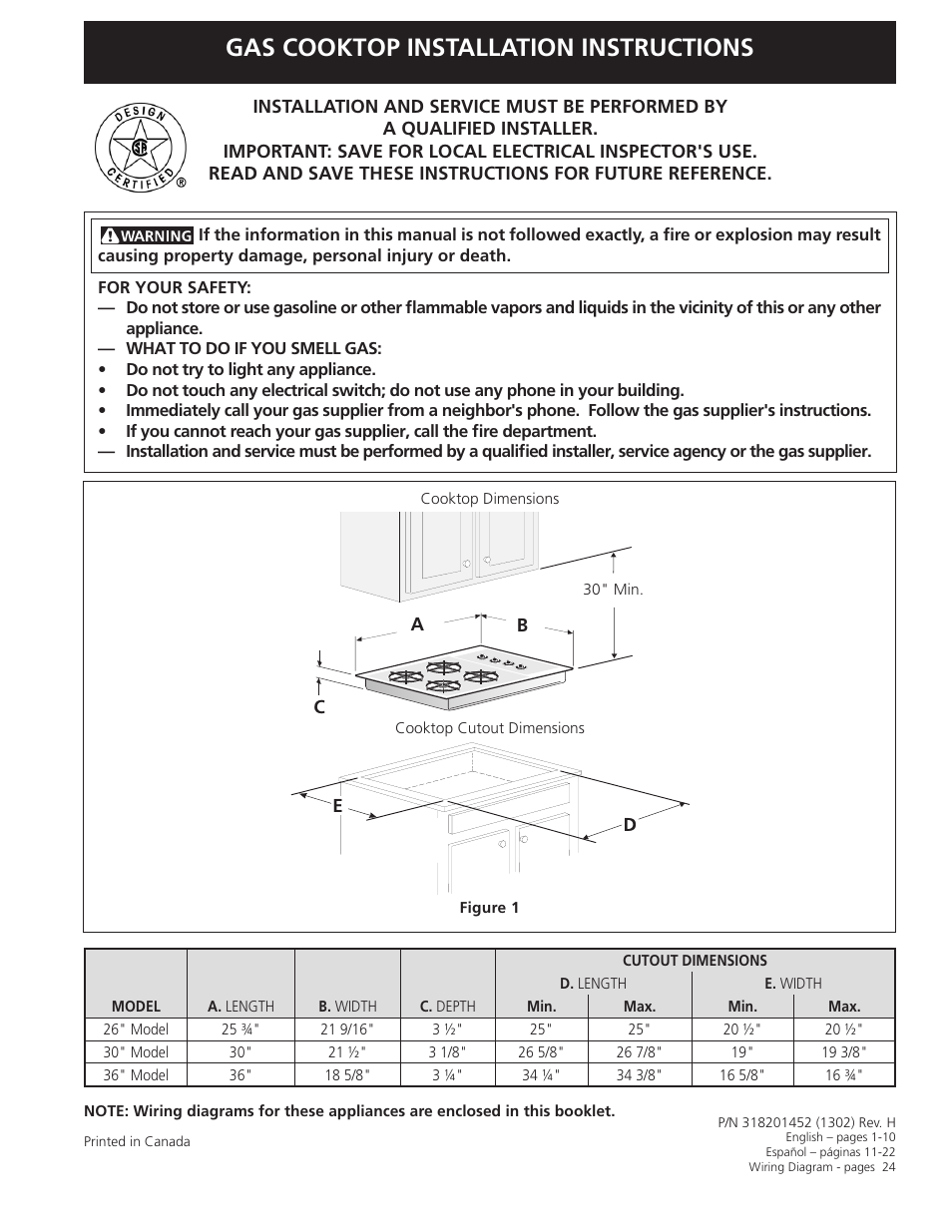 FRIGIDAIRE 318201452 User Manual | 24 pages