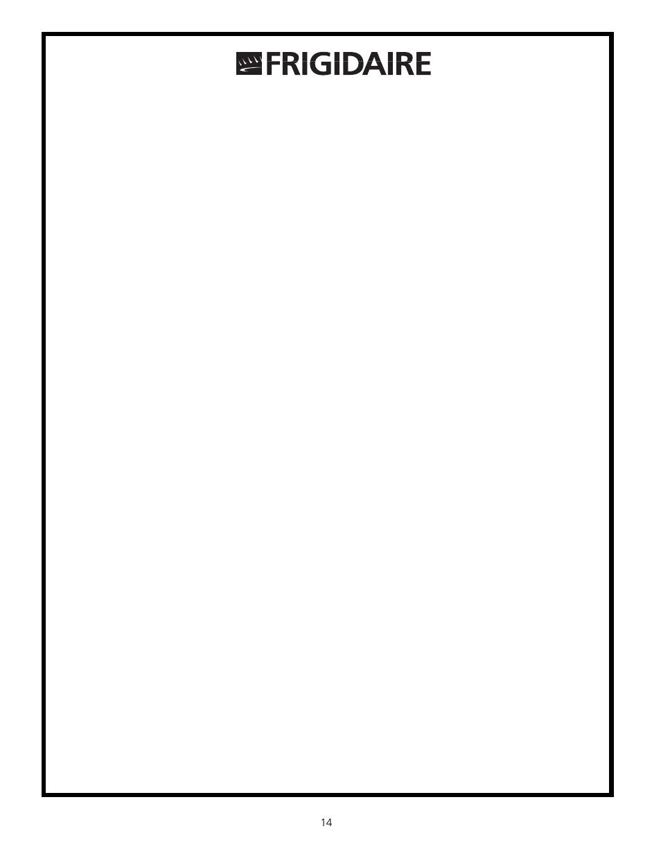 Warranty (canada) | FRIGIDAIRE 131682000 User Manual | Page 14 / 14