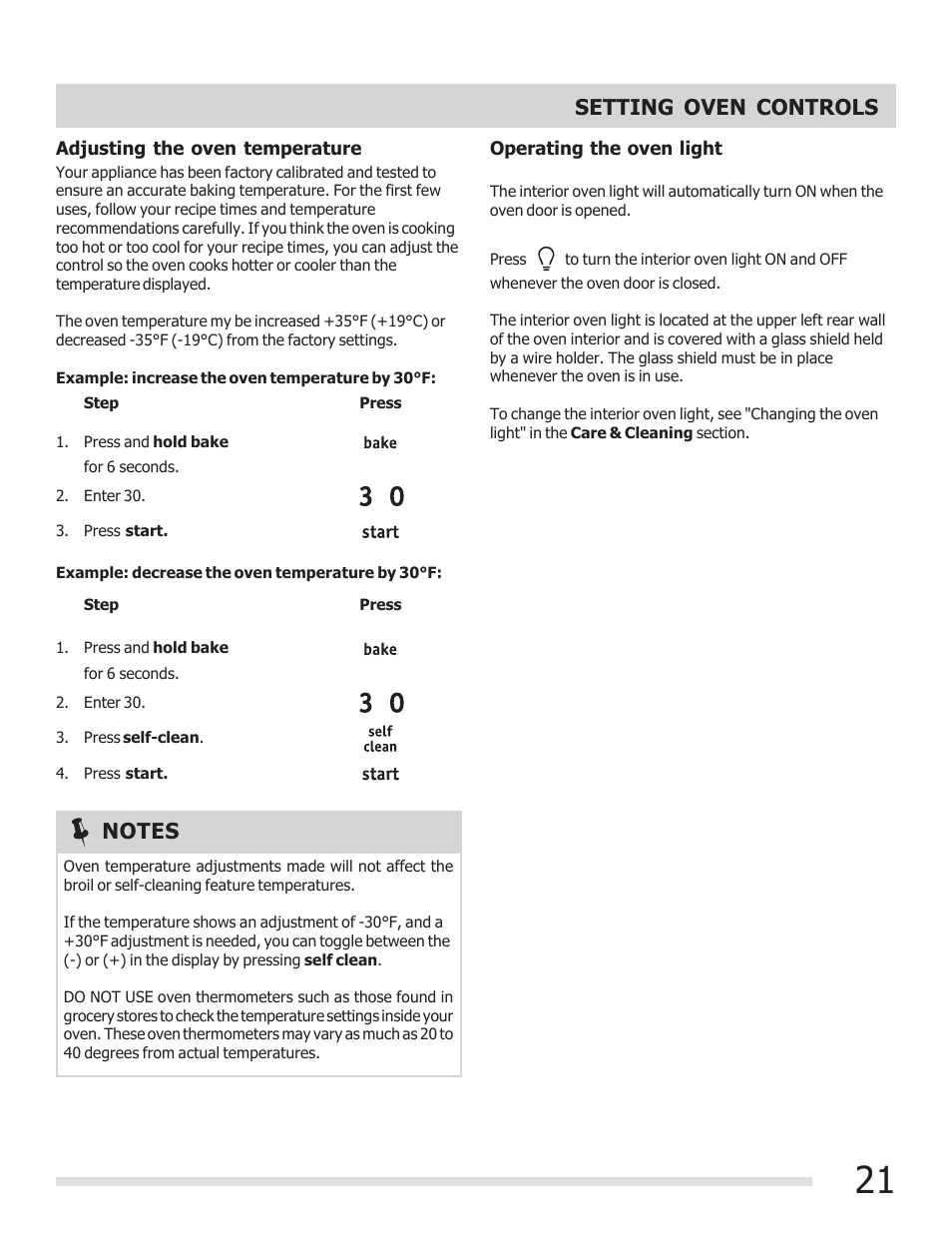 FRIGIDAIRE 316901303 User Manual | Page 21 / 36