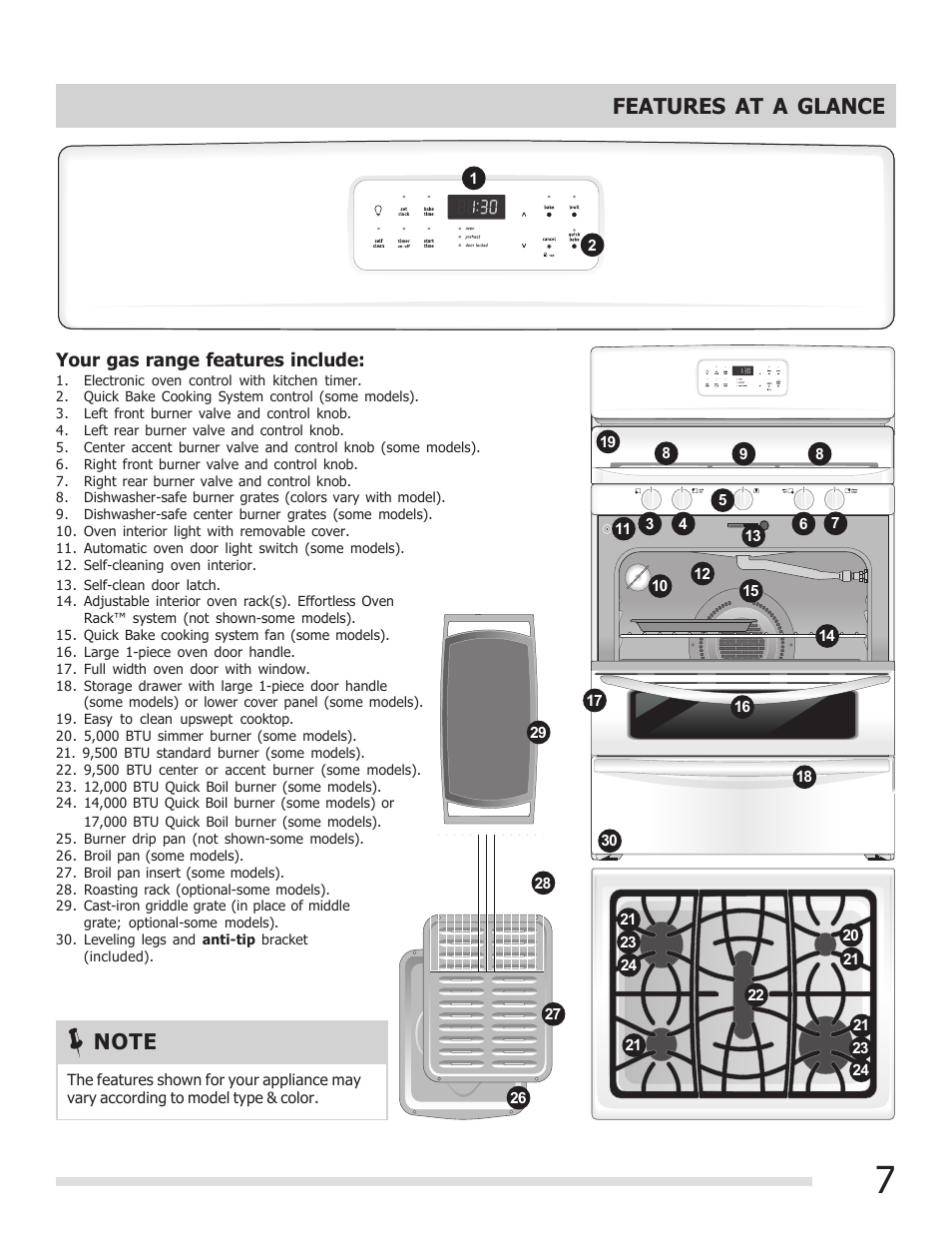 FRIGIDAIRE 316901309 User Manual | Page 7 / 28